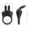 Эрекционное виброкольцо PRETTY LOVE - DAVION, Silicone Vibration