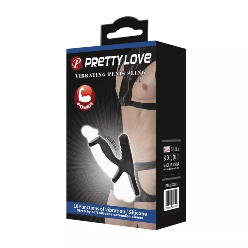 Фіксатор для пеніса Pretty Love Vibrating Penis Sling