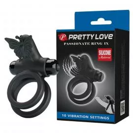 Ерекційне віброкільце PRETTY LOVE - PASSIONATE RING IX - 1