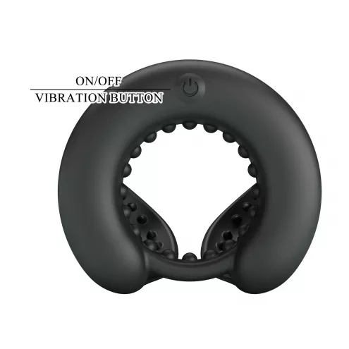 Виброкольцо PRETTY LOVE Quentin Vibrating Silicone Cock Ring