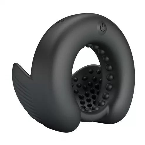 Виброкольцо PRETTY LOVE Quentin Vibrating Silicone Cock Ring