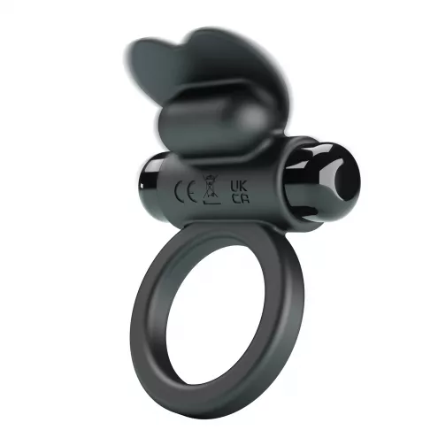 Віброкільце PRETTY LOVE VIBRANT PENIS RING DEBONAIRE Black, 10 vibration functions