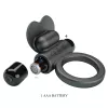 Віброкільце PRETTY LOVE VIBRANT PENIS RING DEBONAIRE Black, 10 vibration functions