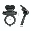 Віброкільце PRETTY LOVE VIBRANT PENIS RING DEBONAIRE Black, 10 vibration functions