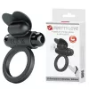 Віброкільце PRETTY LOVE VIBRANT PENIS RING DEBONAIRE Black, 10 vibration functions