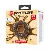 Кольцо для члена Pretty Love Choco Super Donut Silicone Cock Ring