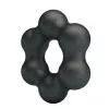 Эрекционное кольцо Crazy Bull Super Soft Silicone Clauzell, черное