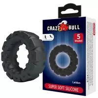 Ерекційне кільце Crazy Bull Laiden Super Soft Silicone Cock Ring – Black
