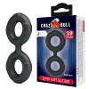 Эрекционное кольцо Crazy Bull Super Soft Silicone Radwan, черное