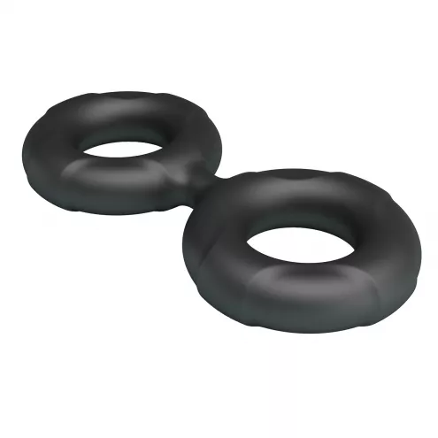 Эрекционное кольцо Crazy Bull Super Soft Silicone Radwan, черное