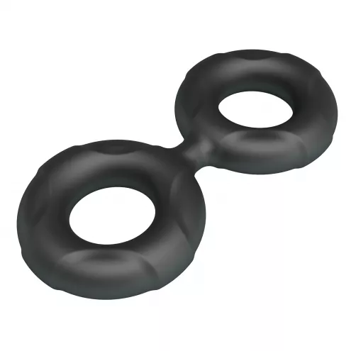 Эрекционное кольцо Crazy Bull Super Soft Silicone Radwan, черное