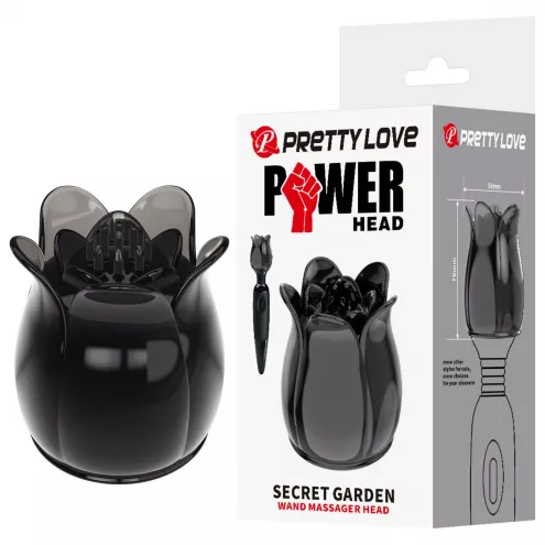 Вибронасадка Pretty Love Power Head Secret Garden Wand Massager Attachment