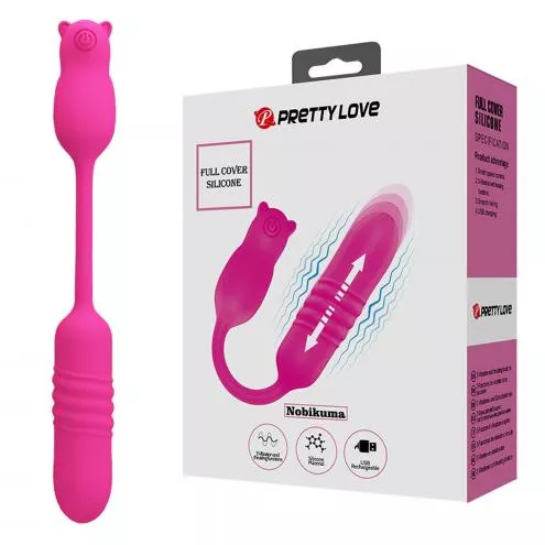 Вибростимулятор PRETTY LOVE INobikuma, 3 vibration functions 3 thrusting settings