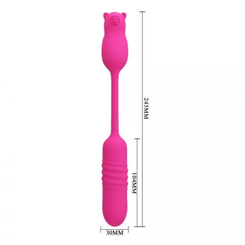 Вибростимулятор PRETTY LOVE INobikuma, 3 vibration functions 3 thrusting settings