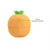 Кліторальний вібратор з пульсацією Pretty Love Pineapple Secret, помаранчевий