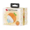 Кліторальний вібратор з пульсацією Pretty Love Pineapple Secret, помаранчевий