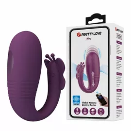 Вибростимулятор PRETTY LOVE - Klay, 10 vibration functions 10 thrusting settings Mobile APP remote c - 1