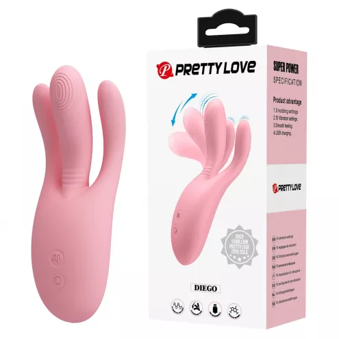 Вибратор PRETTY LOVE DIEGO, 10 vibration functions 5 nodding functions