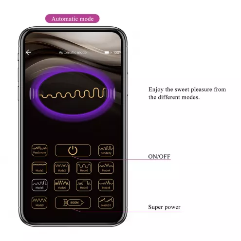 Віброкуля Poulsen App-Controlled Egg Vibrator 02