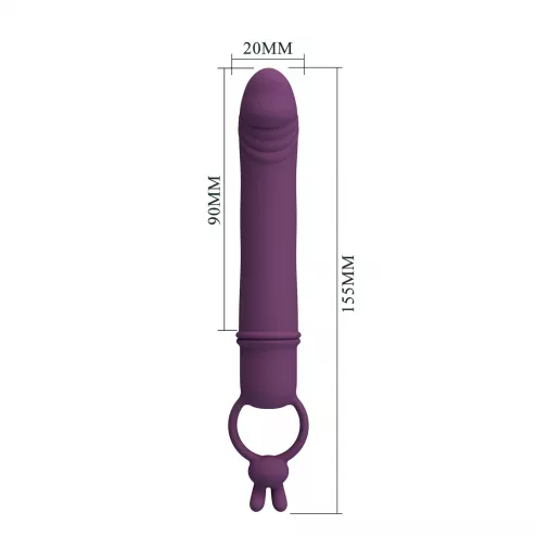Вібростимулятор PRETTY LOVE Cora Silicone Vibrator
