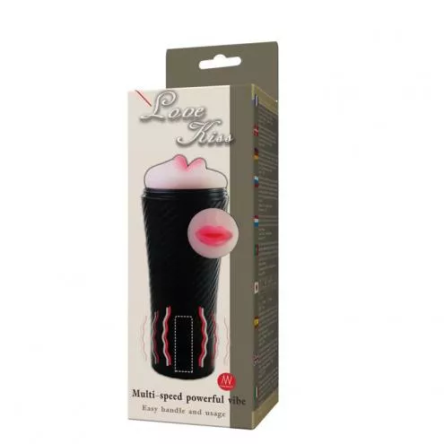Мастурбатор BAILE Love Kiss Vibrating