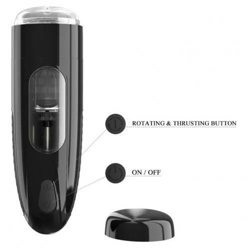 Мастурбатор PRETTY LOVE MARLON Automatic Rotating & Thrusting 10 Function, USB / Voice