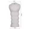 Мастурбатор вагінальний Realistic Pussy, прозора