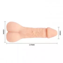 Мастурбатор BIGGER MAN 8.5, ТЕЛЕСНЫЙ - 4