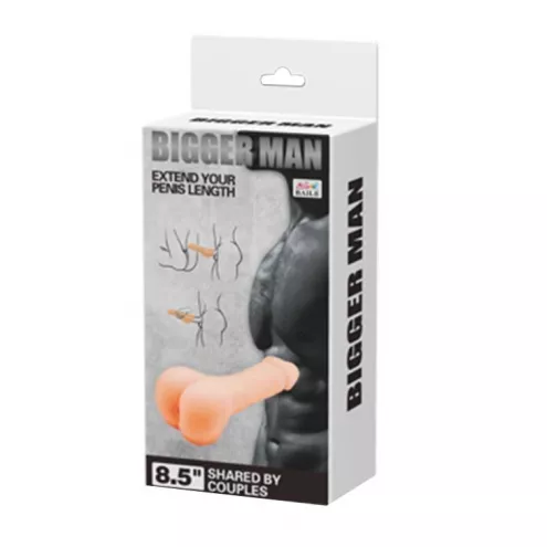 Мастурбатор BIGGER MAN 8.5, ТІЛЕСНИЙ