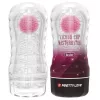Прозорий мастурбатор вагіна PRETTY LOVE VACUUM CUP MASTURBATOR Black Hole ABS TPR