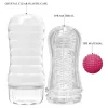 Прозорий мастурбатор вагіна PRETTY LOVE VACUUM CUP MASTURBATOR Black Hole ABS TPR