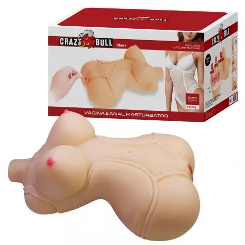 Мастурбатор Crazy Bull Diana Vagina & Anal