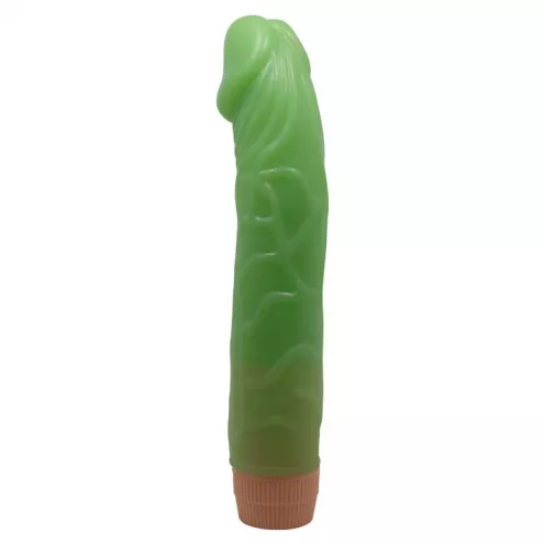 Вибратор BAILE- BARBARA 8.8'' Green MULTI-SPEED