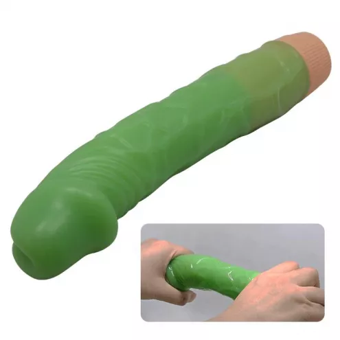 Вибратор BAILE- BARBARA 8.8'' Green MULTI-SPEED