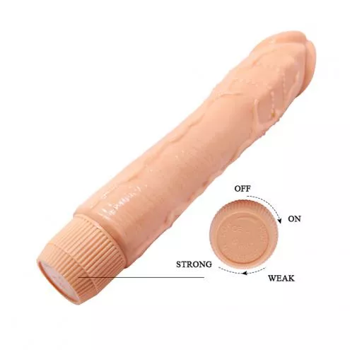 Вібратор Barbara Dybbuk Realistic Multi-Speed Vibrator 9,5