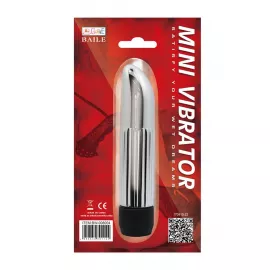 Вібратор Baile Mini Vibrator, срібний - 2
