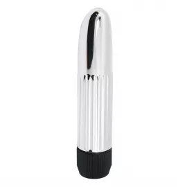 Вібратор Baile Mini Vibrator, срібний - 4