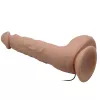 Фаллоимитатор с мошонкой с вибро Baile Skin Bonny 9,8