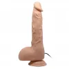 Фаллоимитатор с мошонкой с вибро Baile Skin Bonny 9,8
