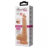 Фаллоимитатор с мошонкой с вибро Baile Skin Bonny 9,8