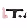 Страпон с подкачкой Strap-On with Pump Pink для женщин