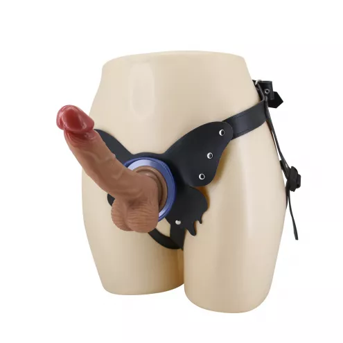 Страпон Pretty Love Wells 6.3 Silicone Dildo with Harness Briefs