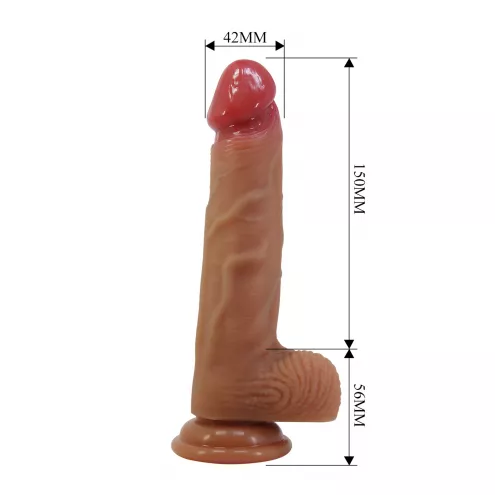 Страпон Pretty Love Wells 6.3 Silicone Dildo with Harness Briefs