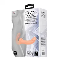 Безремневой страпон Ultra Passionate Harness Ineffable Joy For Her, телесный