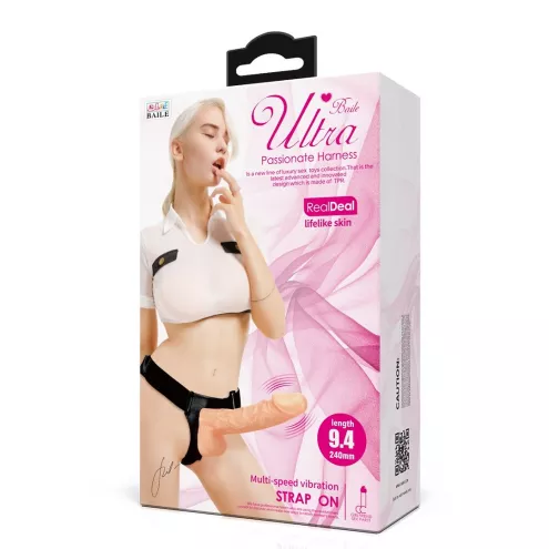 Страпон з вібро BAILE ULTRA PASSIONATE HARNESS