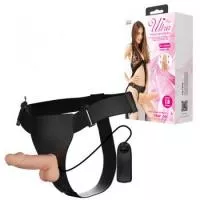 Страпон PRETTY LOVE STRAP ON WIBRATOR ULTRA PASSIONATE HARNESS