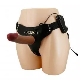 Страпон с вибро HARNESS BRIEFS Stark Universal Strap-On Harness 6,9 Dildo Flesh - 3