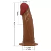 Страпон з вібро HARNESS BRIEFS Stark Universal Strap-On Harness 6,9 Dildo Flesh