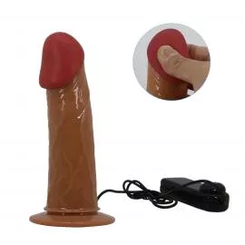 Страпон с вибро HARNESS BRIEFS Stark Universal Strap-On Harness 6,9 Dildo Flesh - 5