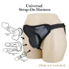 Трусики страпон Pretty Love Fogg II Black Universal Harness Briefs